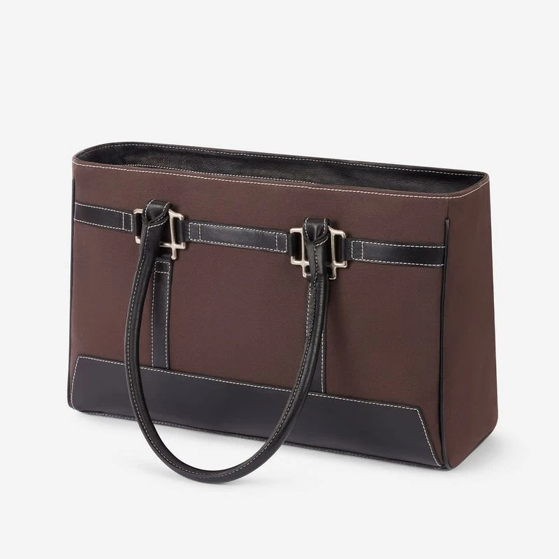 Oughton Derby Work Tote - Heritage Brown/Black 2 Oughton Derby Work Tote - Heritage Brown/Black - Image 2