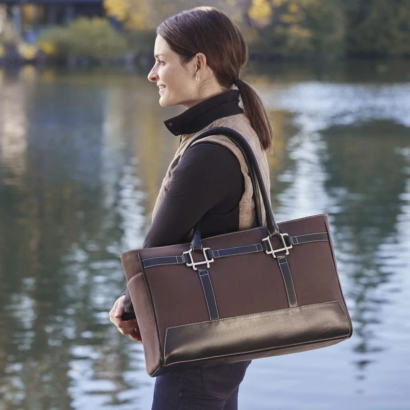 Oughton Derby Work Tote - Heritage Brown/Black 6 Oughton Derby Work Tote - Heritage Brown/Black - Image 6