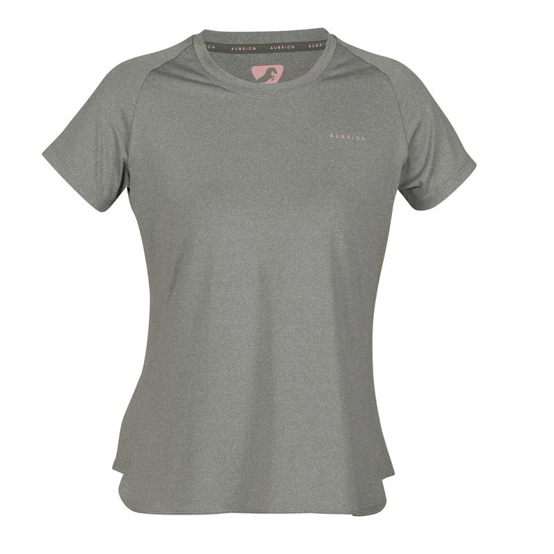 Shires Aubrion Women's Energise Tech T-Shirt - Olive 1 Shires Aubrion Women's Energise Tech T-Shirt - Olive