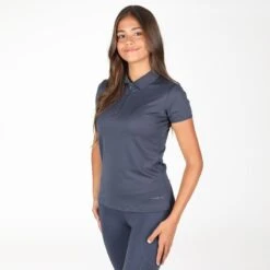 Shires Aubrion Women's Poise Tech Polo - Navy 6 Shires Aubrion Women's Poise Tech Polo - Navy -Equestrian Supplies Shop 618497 800 800