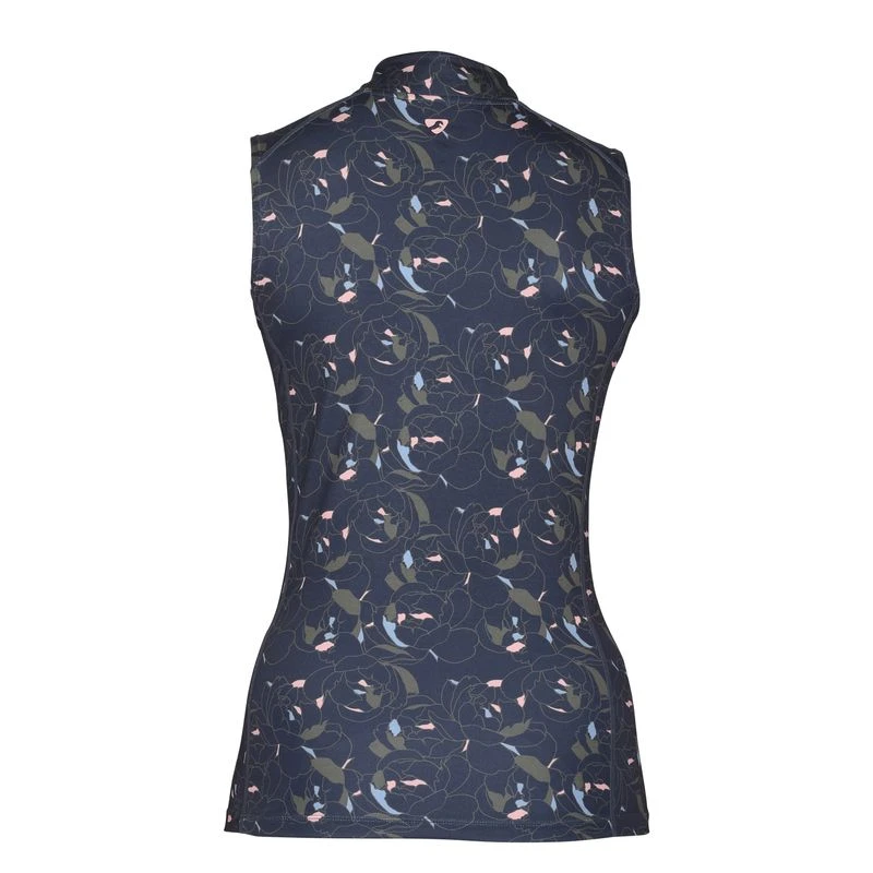 Shires Aubrion Women's Revive Sleeveless Sun Shirt - Peony 2 Shires Aubrion Women's Revive Sleeveless Sun Shirt - Peony - Image 2