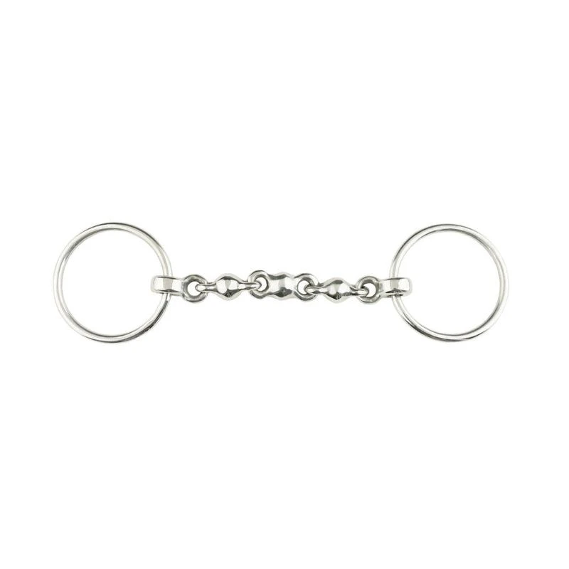Horze Waterford Loose Ring Snaffle Bit 1 Horze Waterford Loose Ring Snaffle Bit