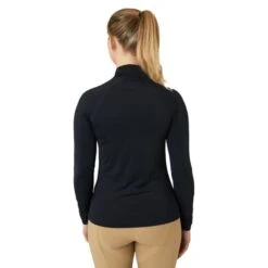 B Vertigo Women's Nancy Long Sleeve Half Zip Training Shirt - Anthracite Grey -Equestrian Supplies Shop 659716 800 800