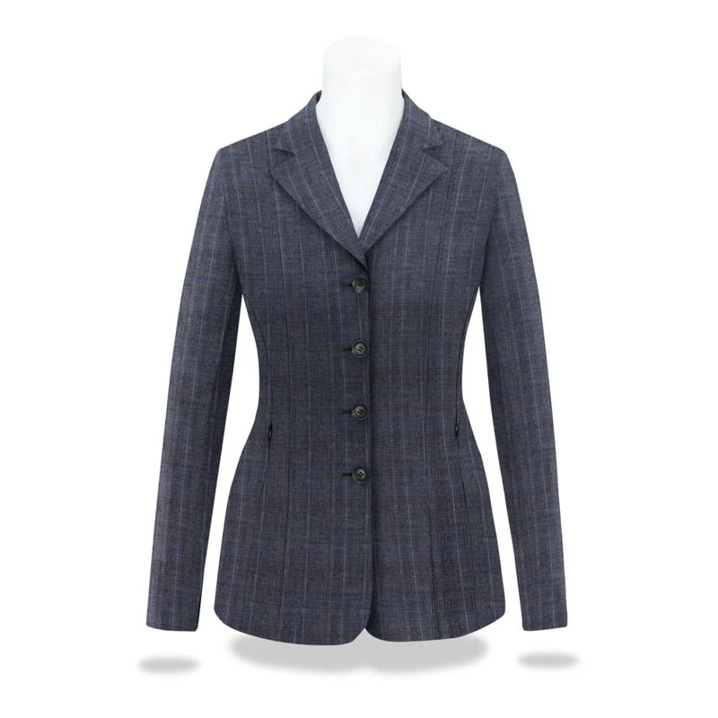 RJ Classics Women's Palermo Orange Label Show Coat - Shadow Grey Plaid 1 RJ Classics Women's Palermo Orange Label Show Coat - Shadow Grey Plaid