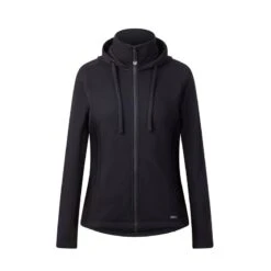 Kerrits Women's Double Take Full Zip Fleece Hoodie - Black