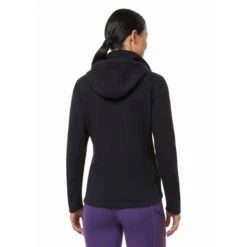 Kerrits Women's Double Take Full Zip Fleece Hoodie - Black -Equestrian Supplies Shop 687071 800 800