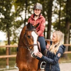 Horze Women's Mira Full Seat Breeches - Smoked Paprika -Equestrian Supplies Shop 696708 800 800