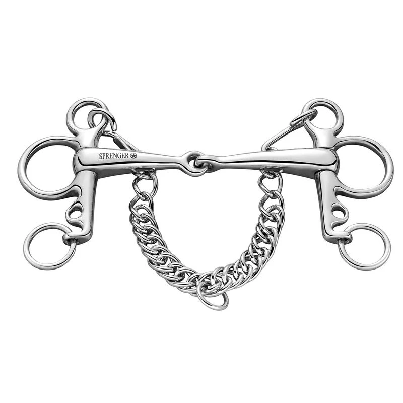 Herm Sprenger Single Jointed Short Shank Pelham 16mm 1 Herm Sprenger Single Jointed Short Shank Pelham 16mm