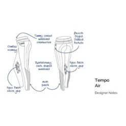 Tredstep Women's Tempo Air Tights - Graphic Grey/Vallarta Blue -Equestrian Supplies Shop 703522 800 800