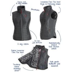 Tredstep Women's Calypso Vest - Gun Metal -Equestrian Supplies Shop 703746 800 800