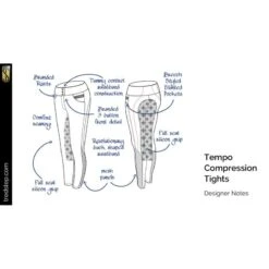 Tredstep Women's Tempo Compression Sport Tights - Charcoal -Equestrian Supplies Shop 706012 800 800